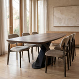Tafel Olaf - Deens Ovaal - Massief Eikenhout