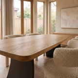 Tafel Figo - Deens Ovaal - Massief Eikenhout
