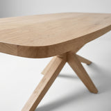 Tafel Arle - Deens Ovaal - Massief Eikenhout
