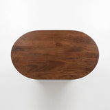 Salontafel Michelle 120 cm - Mango hout - Lichtbruin