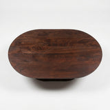 Salontafel Michelle 120 cm - Mango hout - Donkerbruin