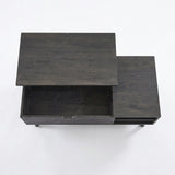 Salontafel Sophia - Opklapbare top Decor - Donkerbruin