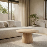 Salontafel Lucas - 80 cm - Decor Oude Eik
