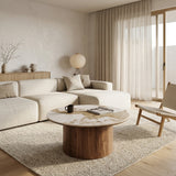Ronde Salontafel Elena - Pandora Keramiek - ⌀80cm