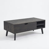 Salontafel Sophia - Opklapbare top Decor - Donkerbruin