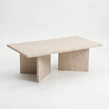 Salontafel Livio 125x65 cm – Travertin Beige