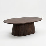 Salontafel Michelle 120 cm - Mango hout - Donkerbruin