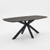Tafel Levi - 200 cm - Decor Donkerbruin