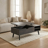 Salontafel Sophia - Opklapbare top Decor - Donkerbruin