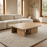 Salontafel Nikki Decor - 2 Delig - Naturel Eiken