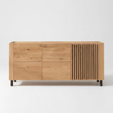 Dressoir Ascona - 200 cm - Massief Wildeiken