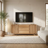 Dressoir Miami - Staand - Massief Wildeiken