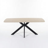 Eettafel Yori Deens Ovaal 180x90cm - Baroque Beige Keramiek