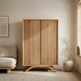 Wandkast Miami - 120 cm - Massief Wildeiken