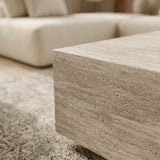 Salontafel Juno 120 x 70cm – Travertin Beige