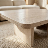 Salontafel Nikki Decor - 2 Delig - Travertin Beige