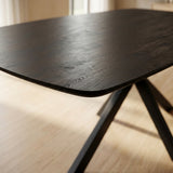 Tafel Levi - 200 cm - Decor Donkerbruin