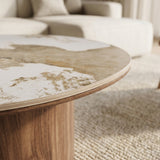 Ronde Salontafel Elena - Pandora Keramiek - ⌀80cm