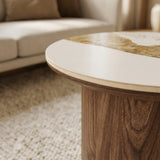 Ronde Salontafel Elena - Pandora Keramiek - ⌀45cm