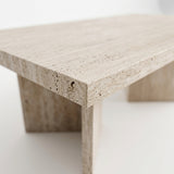 Salontafel Livio 125x65 cm – Travertin Beige