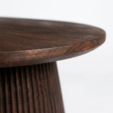 Salontafel Michelle 120 cm - Mango hout - Donkerbruin