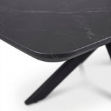 Salontafel Otis - Deens Ovaal - Keramiek - Zwart