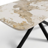 Salontafel Otis - Deens Ovaal - Keramiek - Pandora Goudbruin