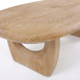 Salontafel Barley - Deens Ovaal - Mango hout - Amandel