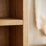 Open Wandkast Miami - Staand - Massief Wildeiken