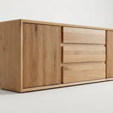 Dressoir Miami - Hangend - Massief Wildeiken