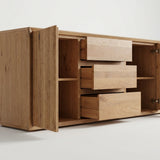 Dressoir Miami - Hangend - Massief Wildeiken