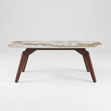 Deens Ovale Salontafel Almaty - Keramiek Pandora - 120x60 cm