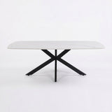 Salontafel Otis - Deens Ovaal - Keramiek - Wit
