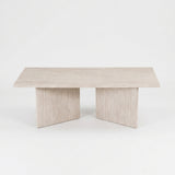Salontafel Livio 125x65 cm – Travertin Beige
