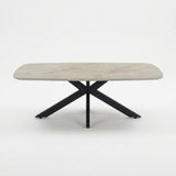 Salontafel Otis - Deens Ovaal - Keramiek - Shakespear Beige