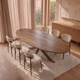 Tafel James - Ovaal - Massief Eikenhout