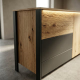 TPT Ladekast Toronto - Kommode III - Massief Wild Eikenhout