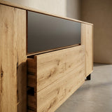 Dressoir Boston - Massief Wild Eikenhout