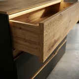 Ladekast Boston - Kommode I - Massief Wild Eikenhout