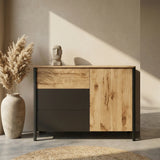 TPT Ladekast Toronto - Kommode II - Massief Wild Eikenhout