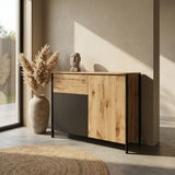TPT Ladekast Toronto - Kommode II - Massief Wild Eikenhout