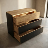 Ladekast Boston - Kommode I - Massief Wild Eikenhout