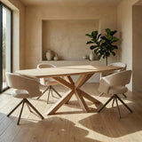 Deens Ovaal Eikenhout - Matrix Hout