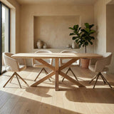 Deens Ovaal Eikenhout - Matrix Hout