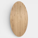 Tafelblad Ovaal Eikenhout