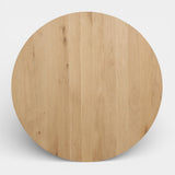 Tafelblad rond Eikenhout