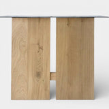 Onderstel H-Poot set van 2 – Massief Eikenhout