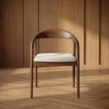 Japandi Eetkamerstoel Nagi – Walnut