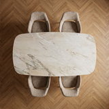 Rose Aurora Light marmer tafel