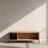 TPT Salontafel Boston - Massief Wild Eikenhout